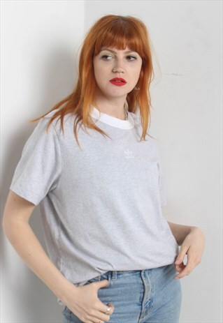 VINTAGE ADIDAS T-SHIRT GREY
