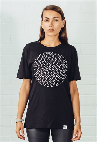 DISCO PREMIUM BLACK BAMBOO & ORGANIC COTTON T-SHIRT