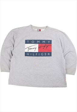 Vintage  Tommy Hilfiger Sweatshirt Spellout Premium