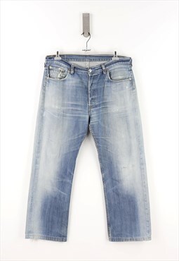 Levi's 501 Regular High Waist Jeans Light Denim - W38 - L34