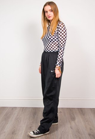 VINTAGE 90'S NIKE TRACKSUIT BOTTOMS TROUSERS