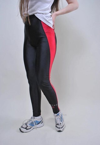 VINTAGE GRAY SPORT PANTS, 80S SKINNY ATHLETIC TROUSERS
