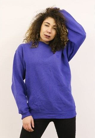 VINTAGE 1990S BLUE SWEATER