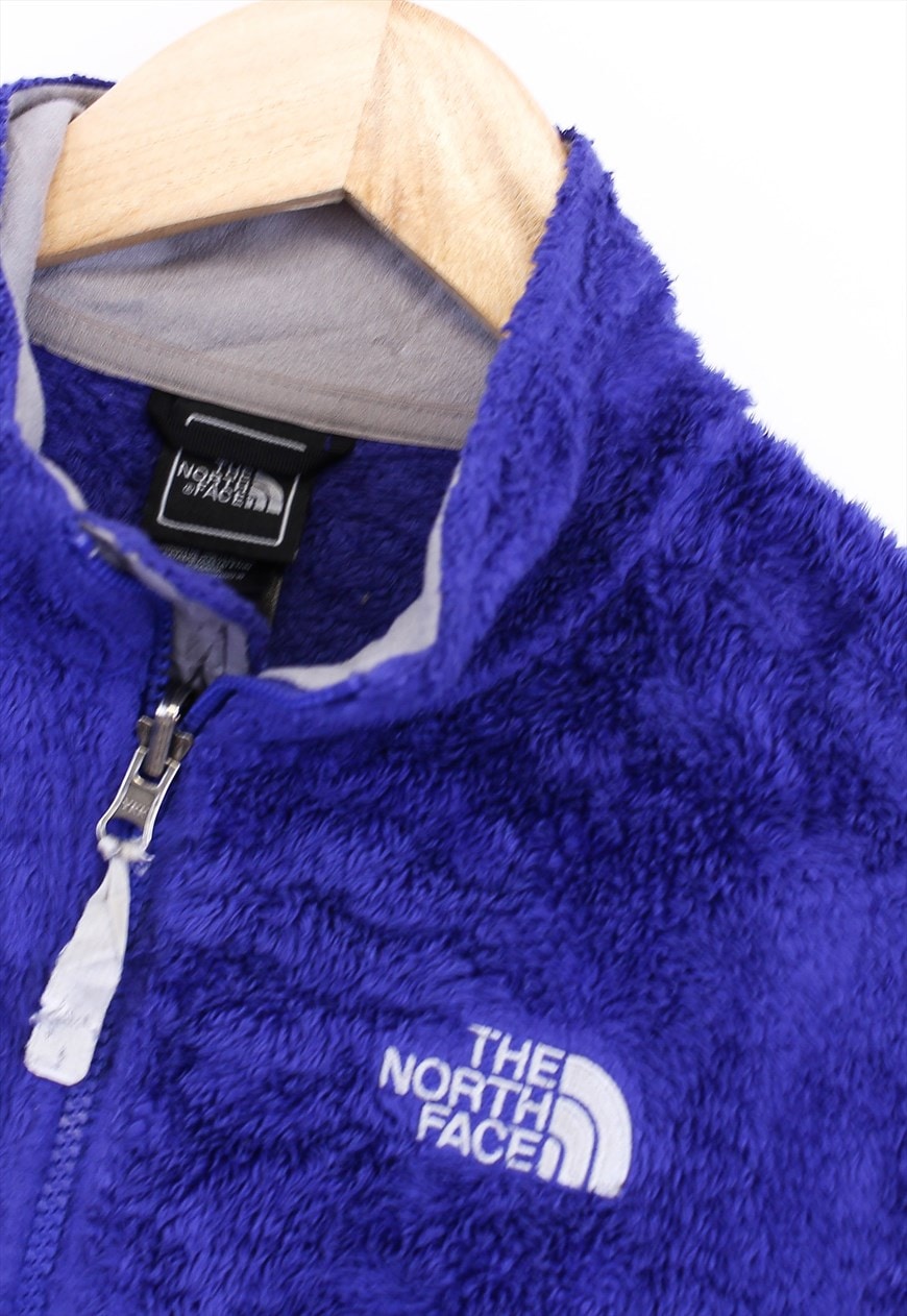 Royal blue north shop face osito jacket