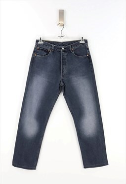 Levi's 501 Loose Fit High Waist Jeans Dark Denim - W33 - L36