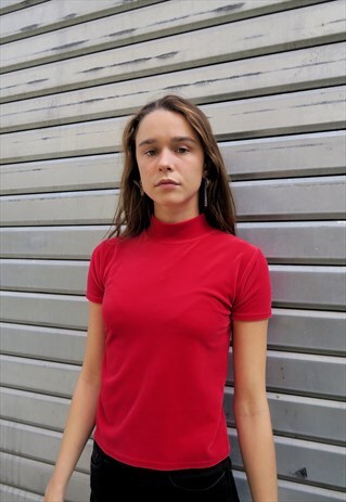 RASPBERRY VELVET TOP