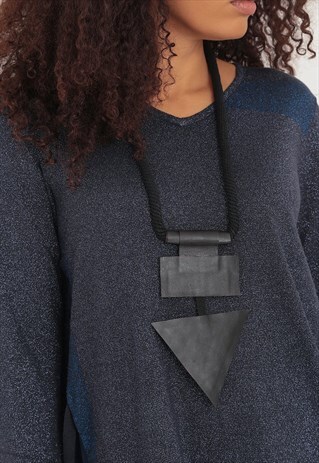 LEATHER NECKLACE