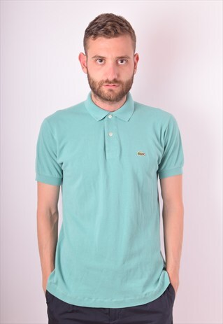 VINTAGE 80S LACOSTE POLO T-SHIRT MADE IN FRANCE (699)