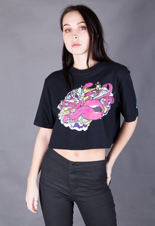 REWORKED VINTAGE NIKE CROP TEE