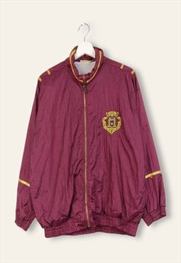 Vintage  Crazy Track Jacket Slade in Burgundy L