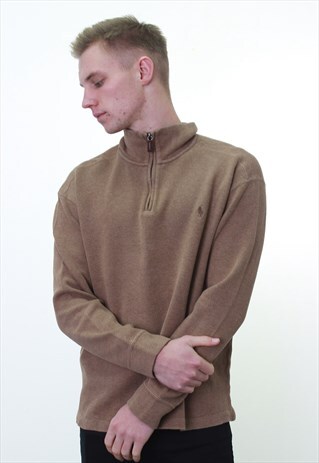VINTAGE RALPH LAUREN 1/4 ZIP SWEATER