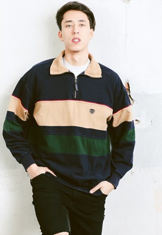 VINTAGE 90S RUGBY SWEATSHIRT