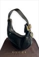 Vintage Gucci bag duchessa hobo mini handbag black slouch