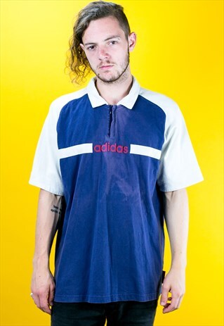 VINTAGE RUGBY POLO T-SHIRT