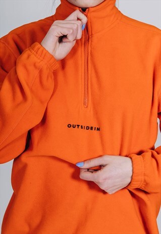 OUTSIDEIN ORANGE FLEECE