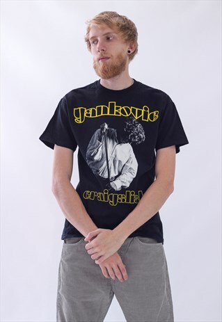 2010 VINTAGE MENS YANKOVIC CRAIGSLIST TOUR T-SHIRT
