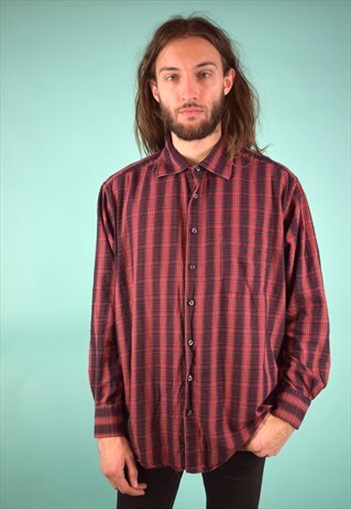 VINTAGE 90'S CHECKED SHIRT