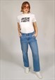 VINTAGE CARPENTER JEANS (29) BLUE WORK SKATER BOYFRIEND 90S