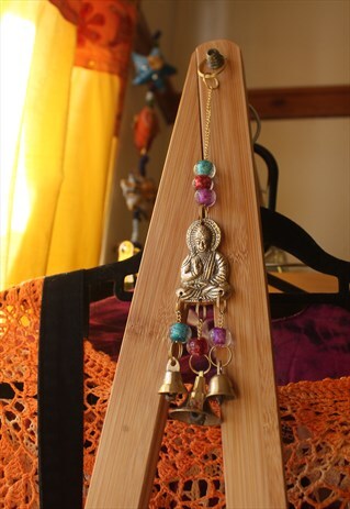 FAIRTRADE RECYCLED BRASS BUDDHA CHIME