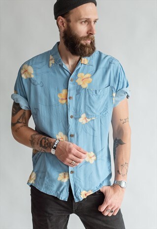 VINTAGE 80S FUNKY HAWAII SHIRT