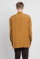 VINTAGE 70S WESTERN SHOULDER LIGHT JACKET/BLAZER IN BROWN L