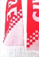 VINTAGE SCARF 90S STREETWEAR SPORTS RED WHITE CHECKERED