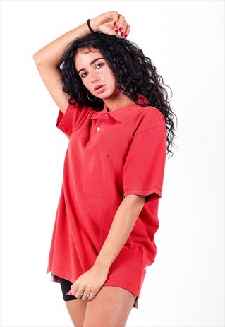 VINTAGE TOMMY HILFIGER POLO T-SHIRT T542