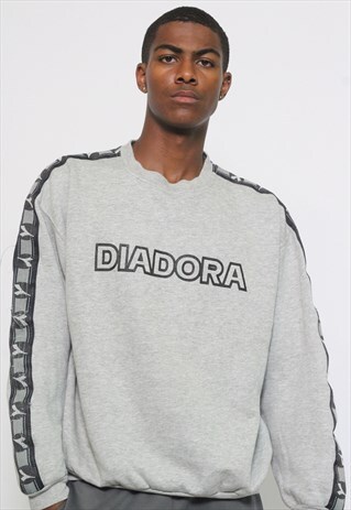 VINTAGE DIADORA SPELL OUT SWEATSHIRT