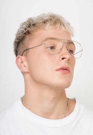 BANE CLEAR AVIATOR SUNGLASSES