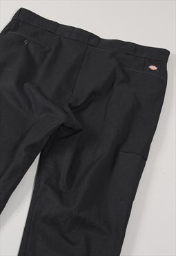 Vintage Dickies Canvas Trouser Black Skater Cargo Pant W42