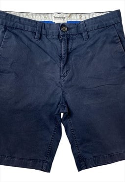 Timberland Vintage Men's Navy Cotton Shorts