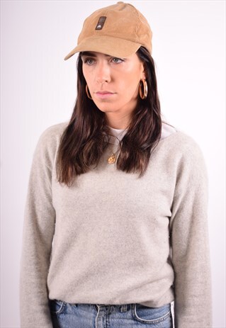 ADIDAS WOMENS VINTAGE CORDUROY CAP ONE SIZE BROWN 90'S