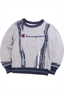 Vintage 90's Champion Sweatshirt Rework Coogi Spellout