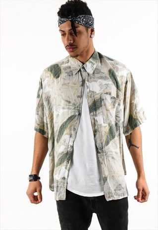 VINTAGE PATTERN SHIRT PSAW193D