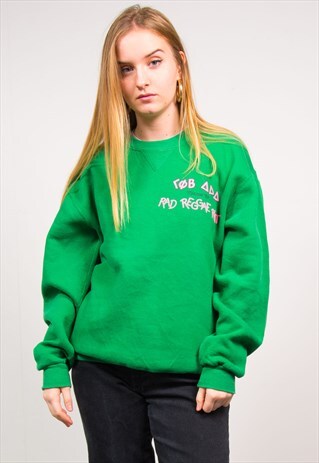 VINTAGE 90'S FRAT HOUSE USA COLLEGE SWEATSHIRT