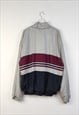 VINTAGE  CRAZY TRACK JACKET WIVNESS IN GREY L