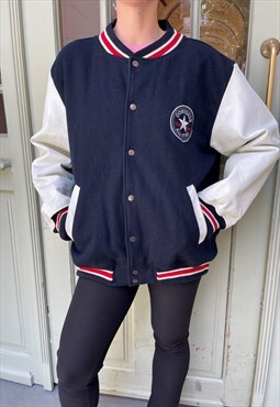 Vintage Converse Woolen Baseball Bomber Jacket   