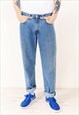 VINTAGE LEVIS 550 RELAXED FIT JEANS LIGHT BLUE VARIOUS SIZE