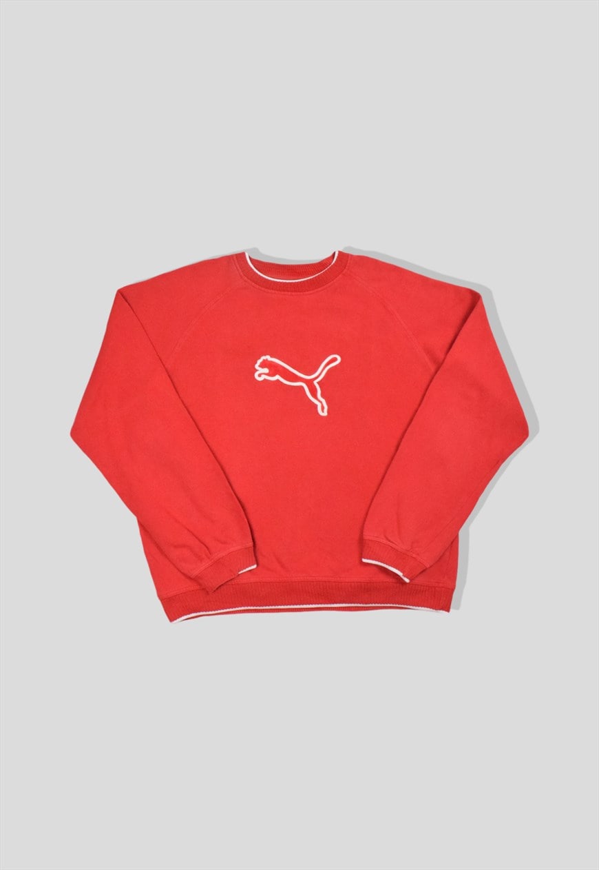 Vintage puma best sale sweatshirt