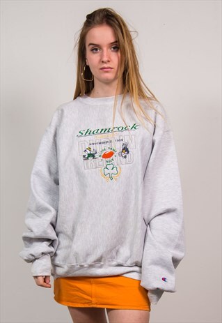 REVERSE WEAVE NOTRE DAME USA COLLEGE SWEATSHIRT