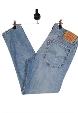 Levi's 502's Hi Ball Denim Jeans Size W37 L32 Blue Men's 
