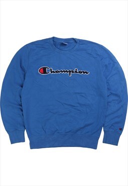 Vintage  Champion Sweatshirt Spellout Heavyweight Crewneck
