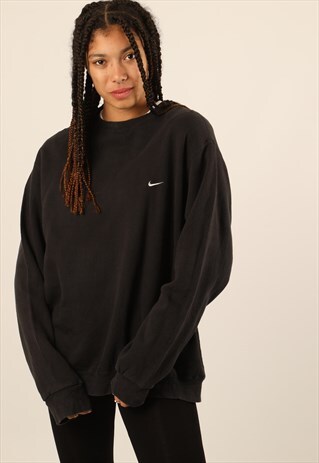 VINTAGE NIKE EMBROIDERED LOGO SWEATSHIRT