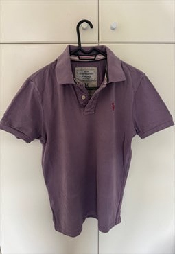 Vintage Purple Polo Shirt. Size M