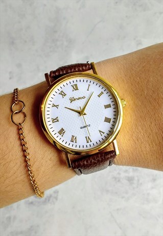 CLASSIC NUMERAL WATCH BROWN