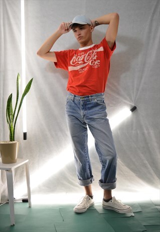 DENIM VINTAGE LEE TROUSERS / UNISEX