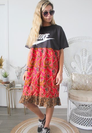 DRESS TEE-SHIRT VINTAGE PRINTED