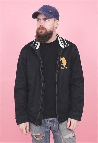 VINTAGE US POLO HARRINGTON JACKET /R3158