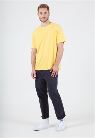 RELAXED FIT T-SHIRT IN YELLOW