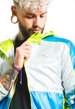 VINTAGE 80S PUMA WINDBREAKER JACKET / S2098
